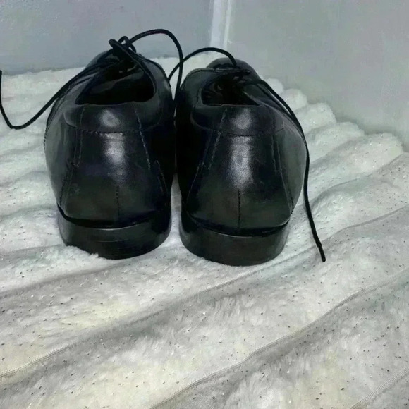 Rockport Adiprene By Adidas Mens Oxford Shoes Black Leather Wingtip Men’s 9.5 - Picture 12 of 15